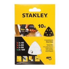 Stanley Çok Amaçlı Alet 10'lu Zımpara Seti