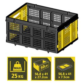 Stanley FT505 Katlanır Çok Amaçlı Taşıma Sepeti