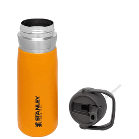Stanley Go Iceflow 0.65 lt Turuncu Pipetli Paslanmaz Çelik Soğuk Su Termosu