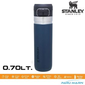Stanley GO Quick Flip 0.70 lt Koyu Mavi Paslanmaz Çelik Termos