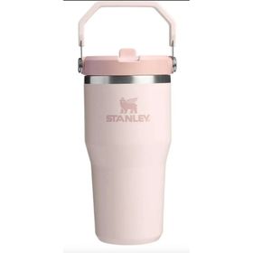 Stanley Iceflow Flip Straw Tumbler 10-12044-044 0,60 lt Açık Pembe Pipetli Termos