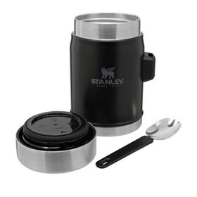 Stanley Klasik 0.40 lt Siyah Çelik Yemek Termosu