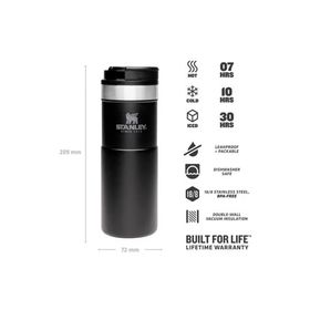 Stanley Klasik Neverleak Siyah 0.47 lt Bardak Termos
