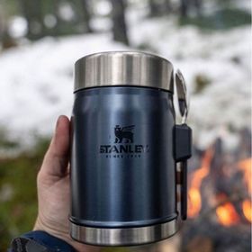 Stanley Klasik Paslanmaz Çelik Yemek Termosu Kaşıklı 0,40 LT - Lacivert
