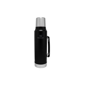 Stanley Klasik Seri 1 lt Matte Black Vakumlu Çelik Termos