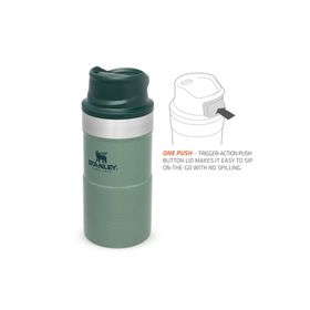 Stanley Klasik Trigger-Action 0.25 lt Yeşil Termos Bardak