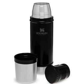 Stanley Klasik Vakumlu 0.47 lt Matte Black Pebble Termos