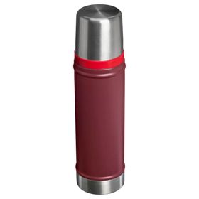 Stanley Klasik Vakumlu 0.6 lt Paslanmaz Çelik Bordo Termos