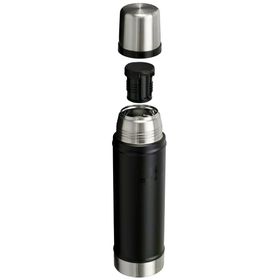 Stanley Klasik Vakumlu 0.6 lt Paslanmaz Çelik Siyah Termos