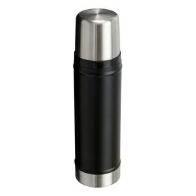 Stanley Klasik Vakumlu 0.6 lt Paslanmaz Çelik Siyah Termos