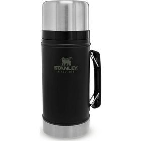 Stanley Klasik Vakumlu 0.94 lt Saplı Çelik Siyah Yemek Termosu