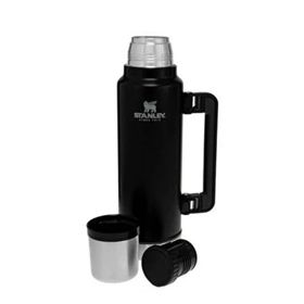 Stanley Klasik Vakumlu 1.4 lt Matte Black Pebble Paslanmaz Çelik Termos