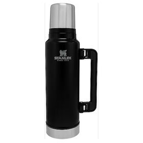 Stanley Klasik Vakumlu 1.4 lt Matte Black Pebble Paslanmaz Çelik Termos