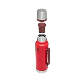 Stanley Klasik Vakumlu 1.4 lt Paslanmaz Çelik Kırmızı Termos