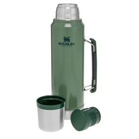 Stanley Legendary Klasik 1 lt Yeşil Çelik Termos