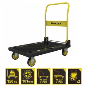 Stanley PC508 150Kg Kapasiteli Paket Taşıma Arabası