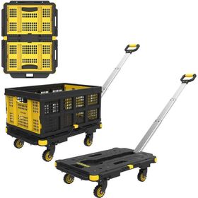 Stanley PC532B 137 kg 62x45 cm Taşıma Arabası + FT505 Çok Amaçlı Taşıma Sepeti