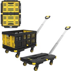 Stanley PC532B 137 kg 62x45 cm Taşıma Arabası + FT505 Çok Amaçlı Taşıma Sepeti
