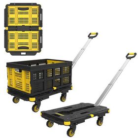 Stanley PC532B 137 kg 62x45 cm Taşıma Arabası + FT505 Çok Amaçlı Taşıma Sepeti