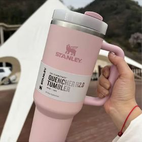 Stanley Quencher Açık Pembe 1.18 L Pembe Pipetli Termos