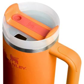 Stanley Quencher H2.O FlowState Tumbler Açık Turuncu 0.89 lt Pipetli Termos