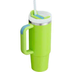 Stanley Quencher H2.O FlowState Tumbler Neon Yeşil 0.89 lt Pipetli Termos