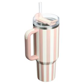 Stanley Quencher H2.O FlowState Tumbler Peach Whip Cabana Gloss 1.18 lt Pipetli Termos