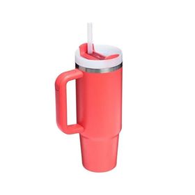 Stanley Quencher H2O Flowstate Tumbler 0.89 lt Mercan Pipetli Termos