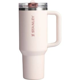 Stanley Quencher Pipetli 1.18 lt Gül Kuvars Termos