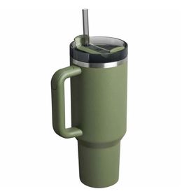 Stanley Quencher Pipetli 1,18 L Haki Termos