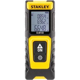Stanley SLM100 Sarı-Siyah 30 m Lazer Mesafe Ölçüm Cihazı