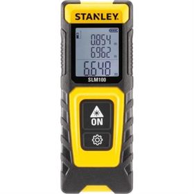 Stanley SLM100 Sarı-Siyah 30 m Lazer Mesafe Ölçüm Cihazı