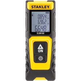 Stanley SLM100 Sarı-Siyah 30 m Lazer Mesafe Ölçüm Cihazı