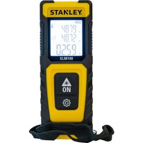 Stanley SLM100 Sarı-Siyah 30 m Lazer Mesafe Ölçüm Cihazı