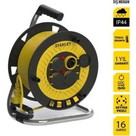 Stanley ST-P-2515 3x1.5 mm 4 Prizli 25 mt Makaralı Kablo
