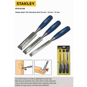 Stanley ST016128 3 Parça İskarpela Seti