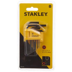 Stanley ST069251 8 Parça Allen Anahtar Takımı