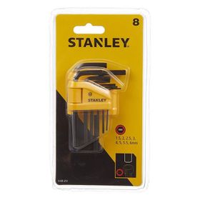 Stanley ST069251 8 Parça Allen Anahtar Takımı