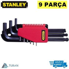 Stanley ST069256 9 Parça Allen Anahtar Takımı