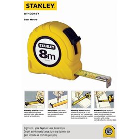 Stanley ST130457 8 m Çelik Şerit Metre