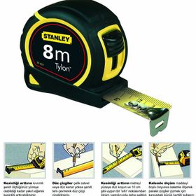 Stanley ST130657 Çelik Şerit Metre