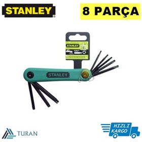 Stanley ST469263 8 Parça Allen Anahtar Takımı