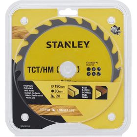Stanley STA13030 190x30x20 mm Daire Testere Bıçağı