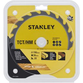 Stanley STA13030 190x30x20 mm Daire Testere Bıçağı