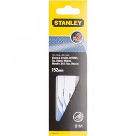 Stanley STA22172 152x2.5 mm Diş Metaltilki Kuyruğu Testere Bıçağı