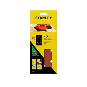 Stanley STA31522 93x190 mm 5 Adet 120 Kum Zımpara