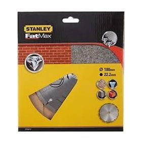 Stanley STA38112 180x22.2 mm Beton-Tuğla Kesme Elmas Bıçağı