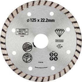 Stanley STA38217 125x22.2 mm Granit-Tuğla Kesme Elmas Bıçağı