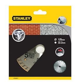 Stanley STA38217 125x22.2 mm Granit-Tuğla Kesme Elmas Bıçağı
