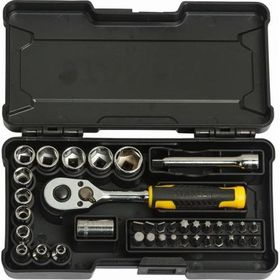 Stanley STMT82672-0 1-4 Kompakt Lokma Takımı ve 37'li Bits Uç Seti